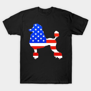 American Poodle Silhouette T-Shirt